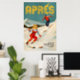 Poster Vintage Apres Ski Pinup Art (Home Office)