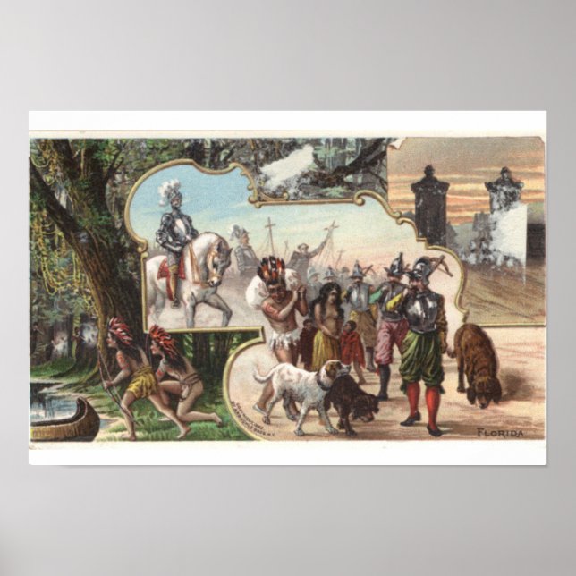 Póster Vintage Arbuckle Bros Café (Frente)