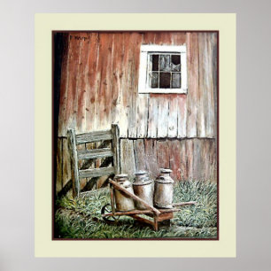 Póster Vintage Art, B. Mitchell Milk Jugs