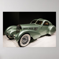 Vintage Art Deco Style 1935 Aérolithe Concept Car
