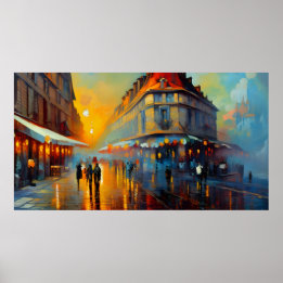 Poster Vintage art France