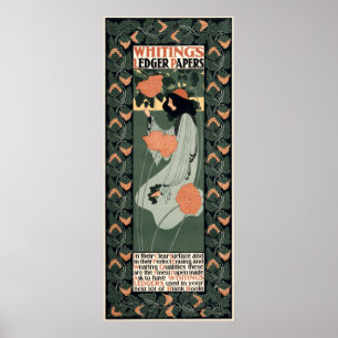 Poster Vintage Art Nouveau 1890 e Will Bradley