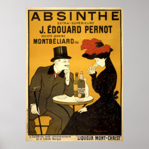 Poster Vintage Art Nouveau Absinthe Ad por L. Cappiello
