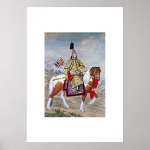 Poster Vintage Arte Chinesa Antiga