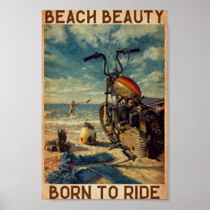 Poster Vintage Biker