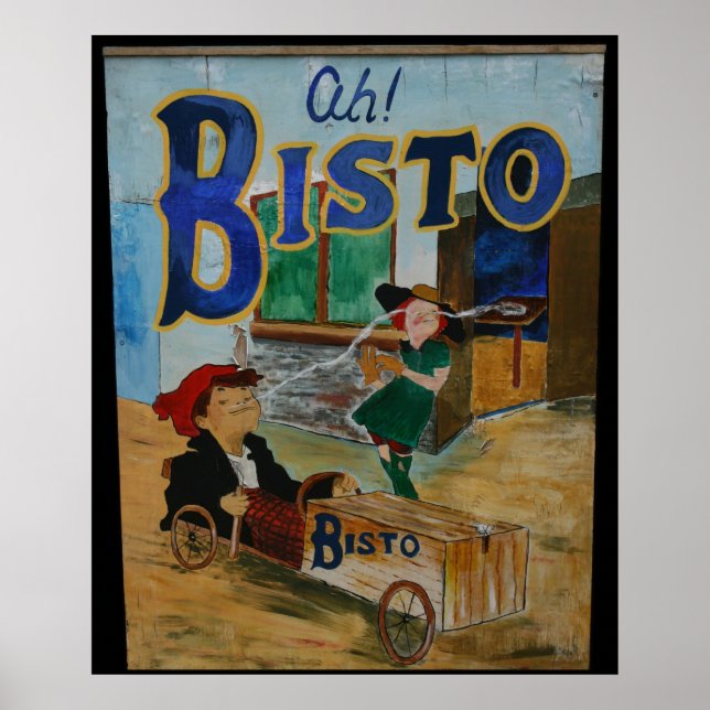 Poster vintage Bisto (Frente)