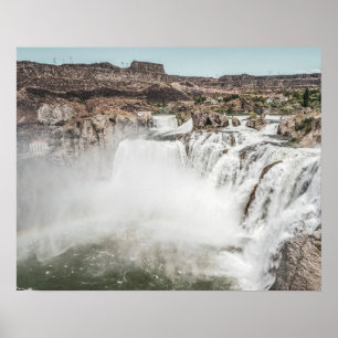 Poster Vintage Cai // Beleza De Tom De Dull Grainy