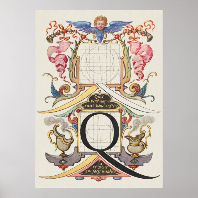 Poster Vintage Calliographic (Frente)
