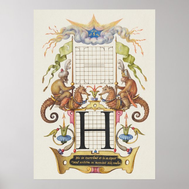 Poster Vintage Calliographic (Frente)