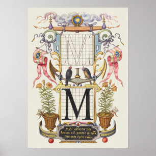 Poster Vintage Calliographic