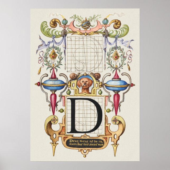 Poster Vintage Calliographic (Frente)