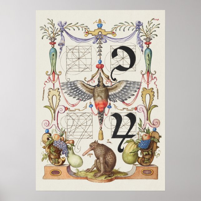 Poster Vintage Calliographic (Frente)
