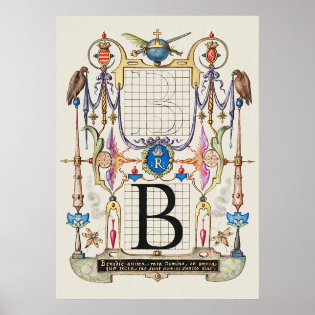 Poster Vintage Calliographic (Frente)