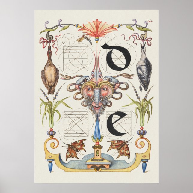 Poster Vintage Calliographic (Frente)
