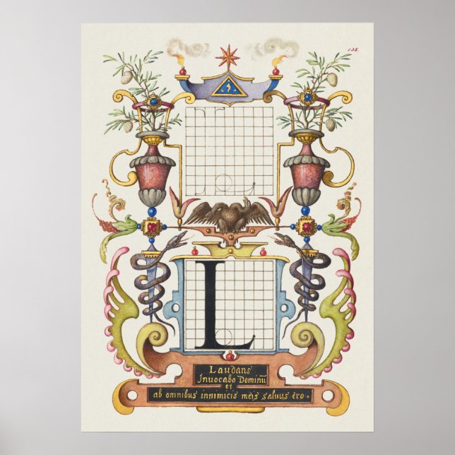 Poster Vintage Calliographic (Frente)