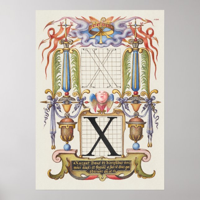 Poster Vintage Calliographic (Frente)