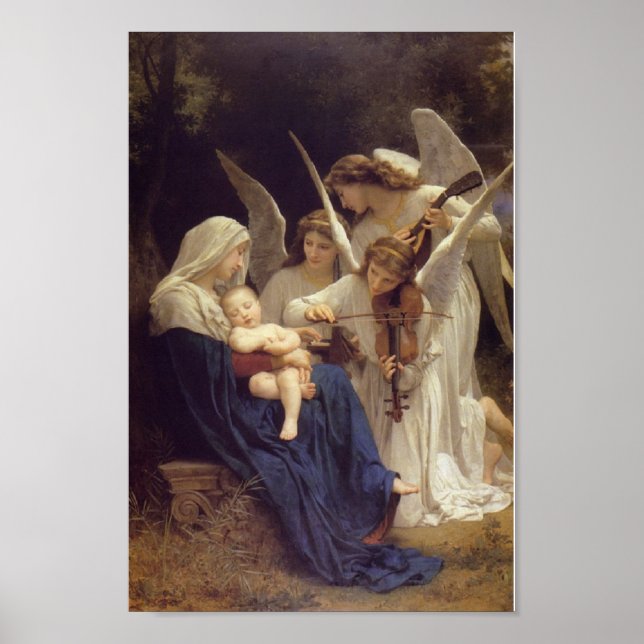 Póster Vintage - Canção dos Anjos, (Frente)