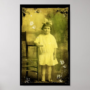 Póster Vintage Child Grunge