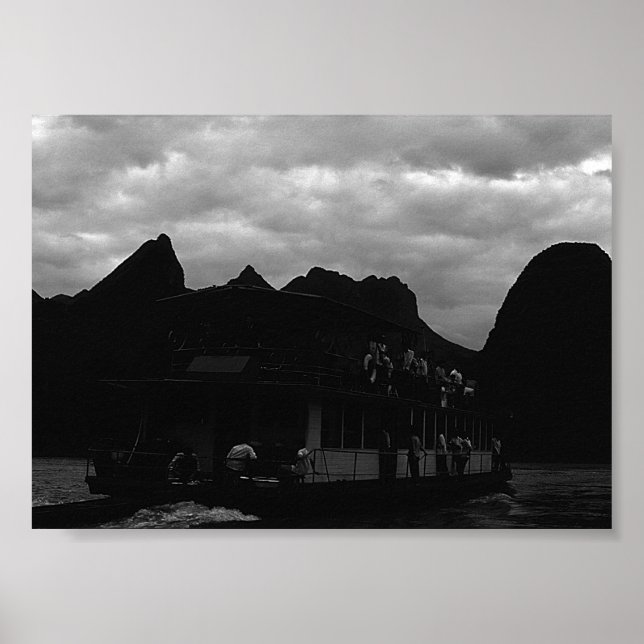 Poster Vintage China Guilin (Frente)