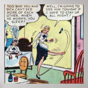 Poster Vintage Classic Comic