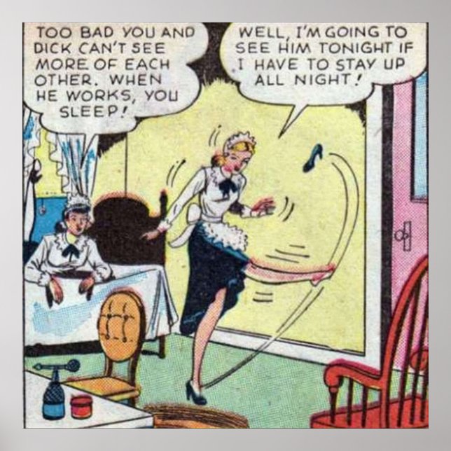 Poster Vintage Classic Comic (Frente)