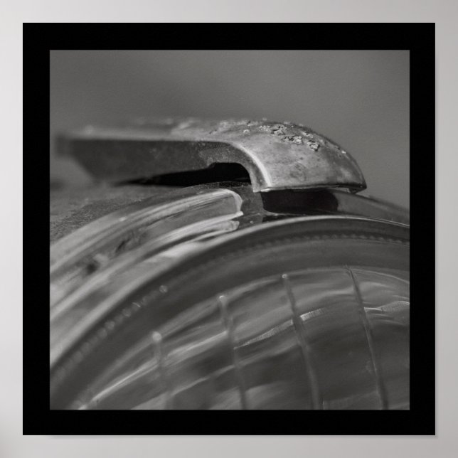 Poster vintage Clássico Citroen 2cv, design (Frente)