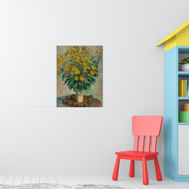 Poster Vintage Claude Monet Jerusalem Artichokes