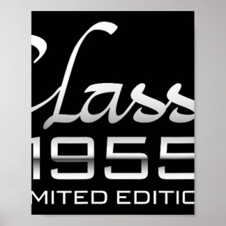 Poster Vintage Click 1955 70 Birthday Men 80 Anos B