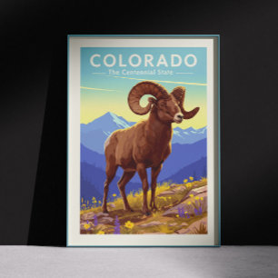 Poster Vintage Colorado