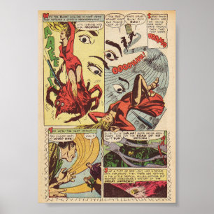 Poster Vintage Comic