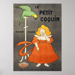 Poster Vintage Cookie Advertisement