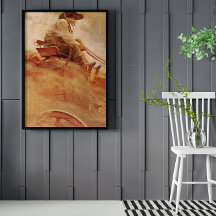 Vintage Cowboys, The Ore Wagon, do NC Wyeth