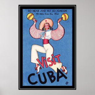 Poster Vintage Cuba -