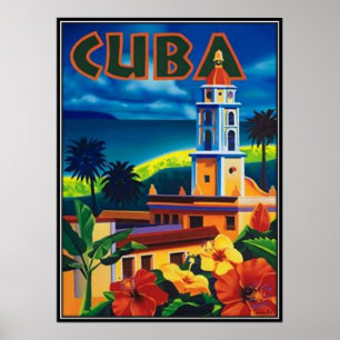 Poster Vintage Cuba -