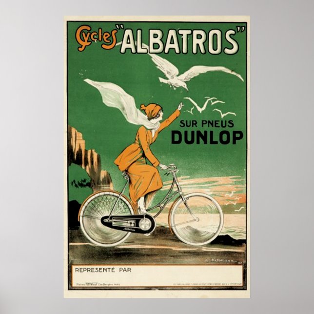 Poster Vintage Cycle Albatros (Frente)
