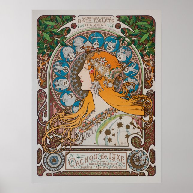 Poster vintage De Luxe (Frente)