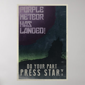 Poster vintage de Mansão Maníaca