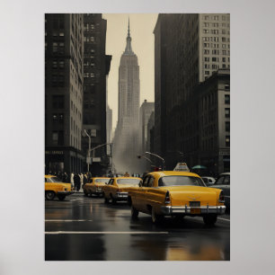 Poster vintage de Nova Iorque
