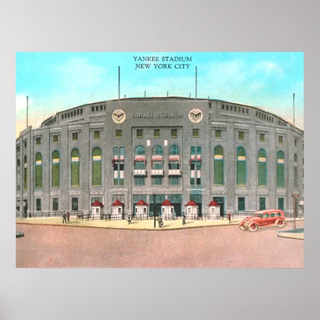 Poster vintage de Nova Iorque (Frente)