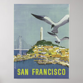 Poster vintage de São Francisco
