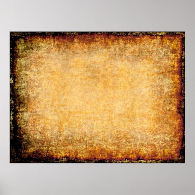 Poster Vintage de textura suja (Frente)