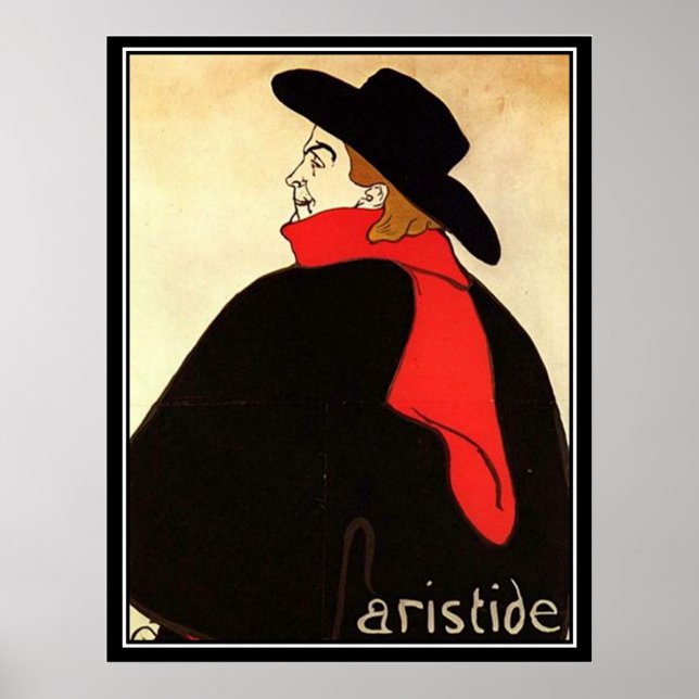 poster vintage de toulouse lautrec (Frente)