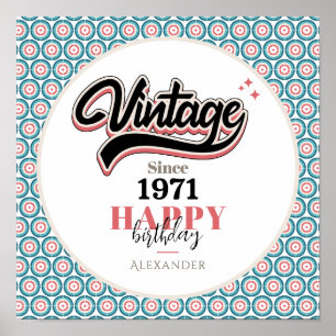 Poster Vintage desde - 1971