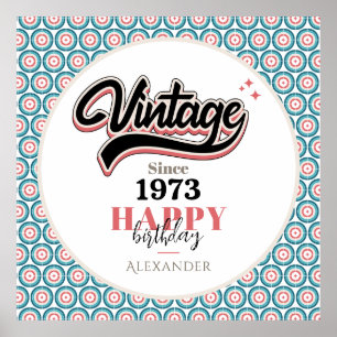Poster Vintage desde - 1973