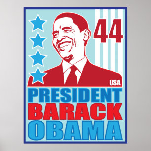 Poster vintage do Presidente Obama