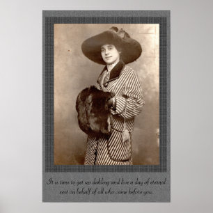 Poster vintage do tórax eterno 18x24