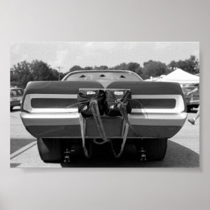 Poster Vintage Drag - Engraçado Carregador