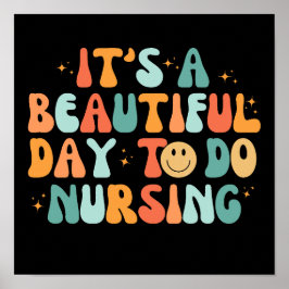 Poster Vintage É Um Belo Dia Para Enfermar