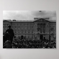 Vintage England London Antiga Guarda Buckingham Pa