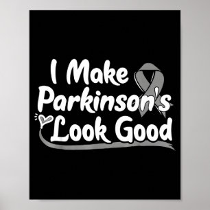 Poster Vintage Eu Faço Parkinsons Parecer Bom Com Coração